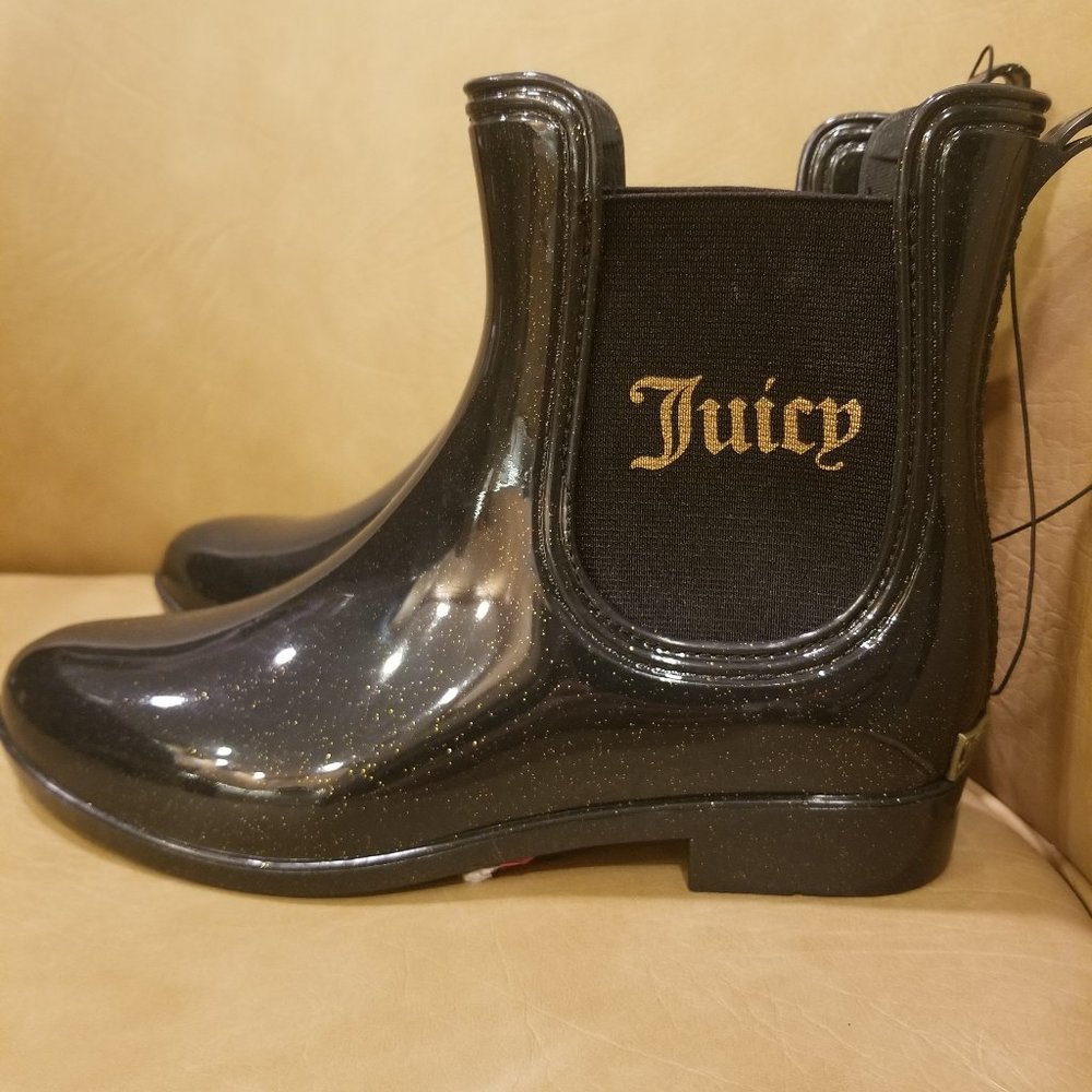 Juicy Couture Rori Sparkle boots size 6